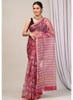 Cotton Kota Doriya Multi Color Casual Wear Printed Saree